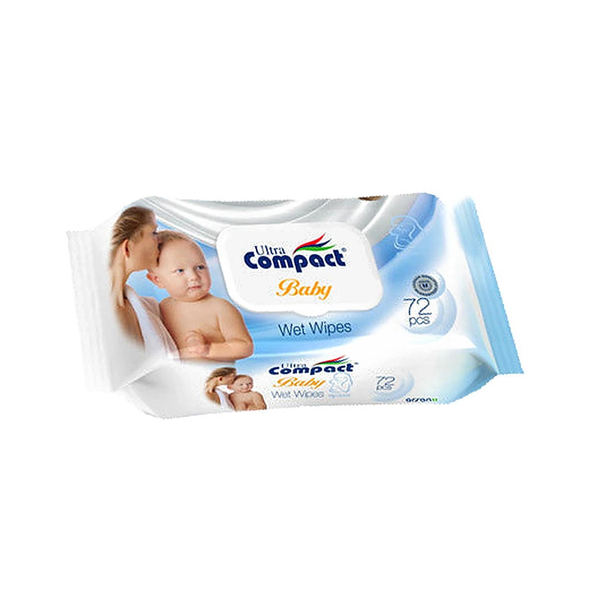 Ultra Compact Baby Wet Wipes 72Pcs