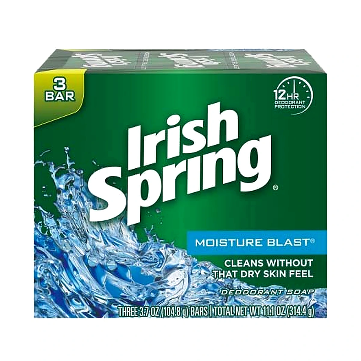 Irish Spring Moisture Blast Soap 3Pk