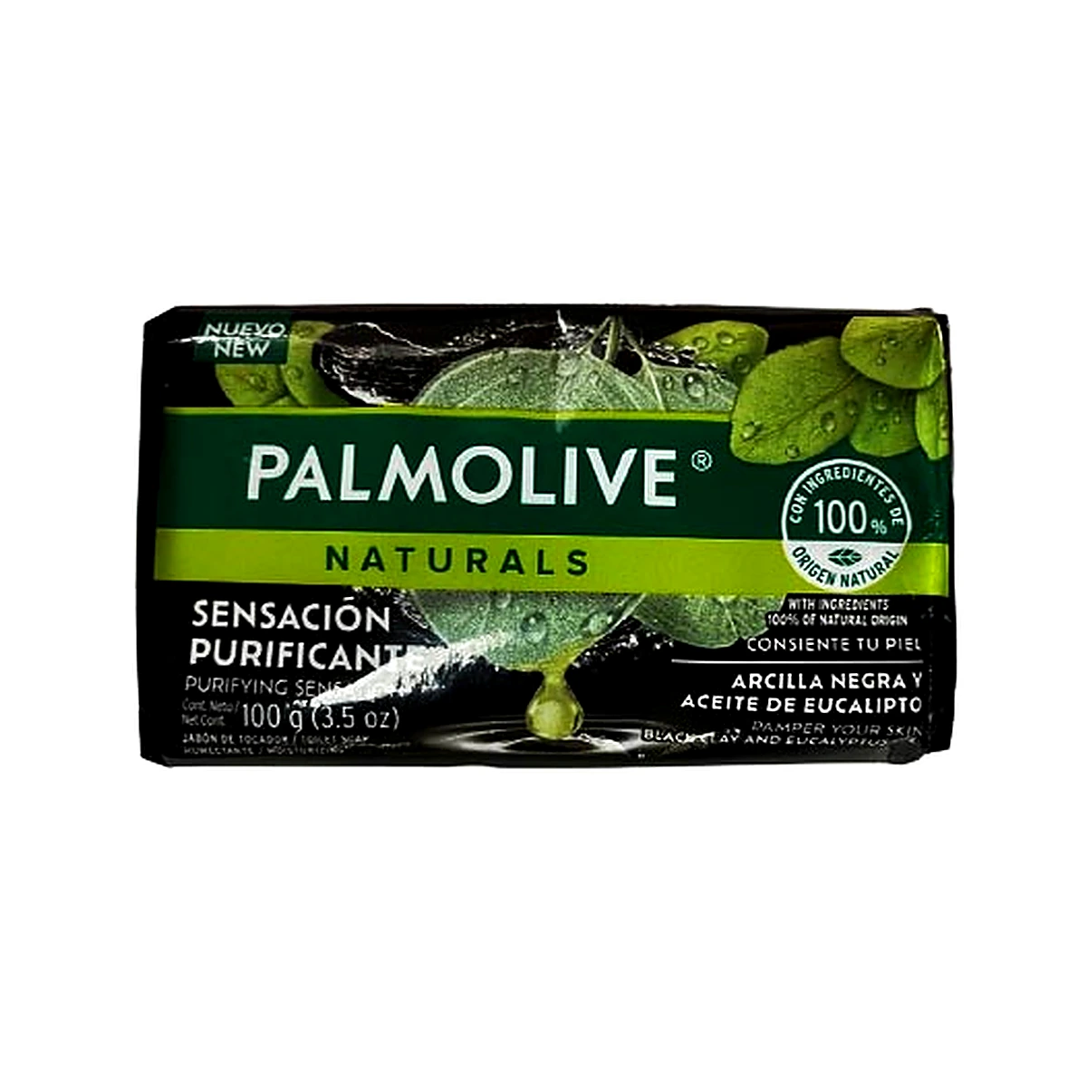 Palmolive Naturals Black Clay And Eucalyptus Soap 100G