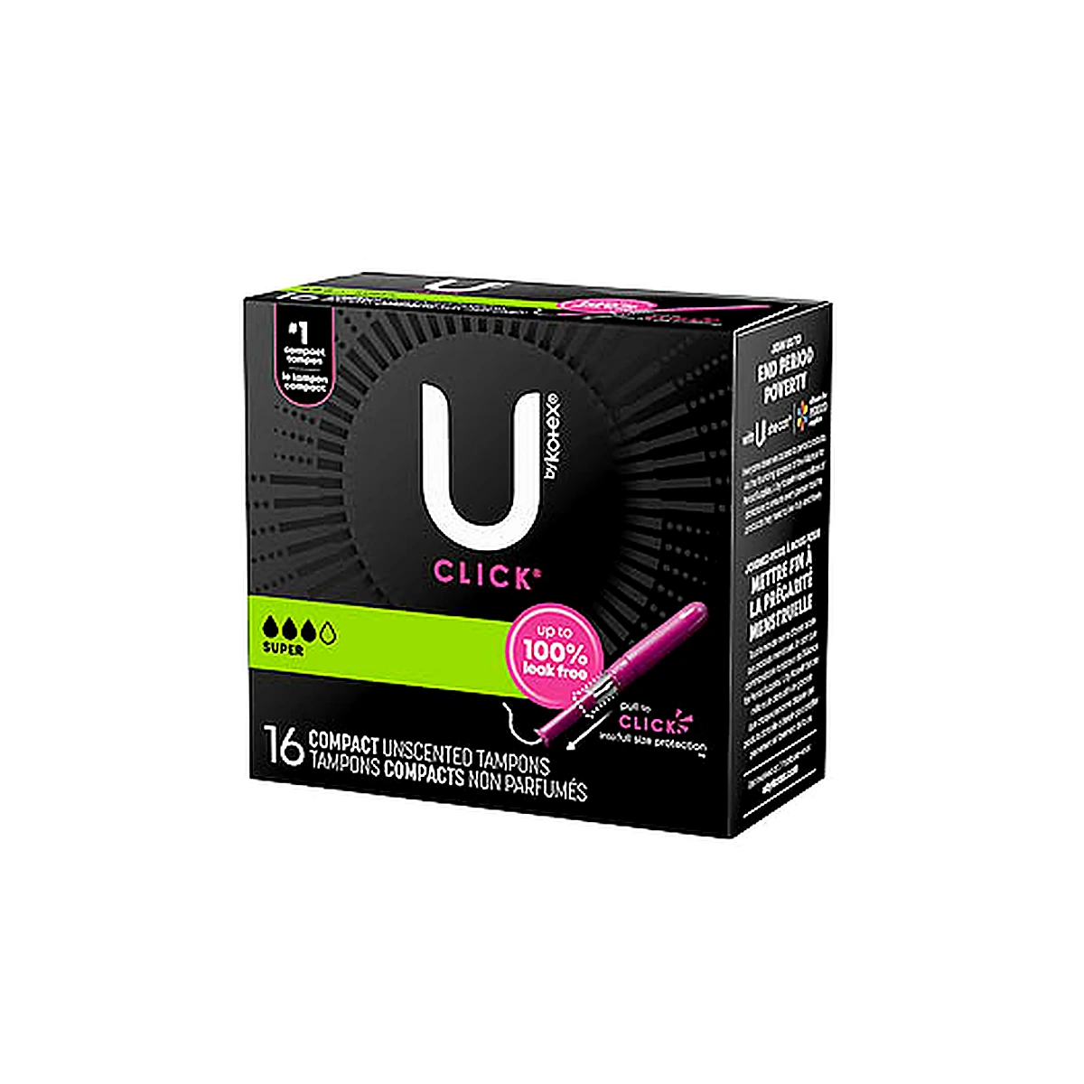 Kotex Tampons Click Super 16S