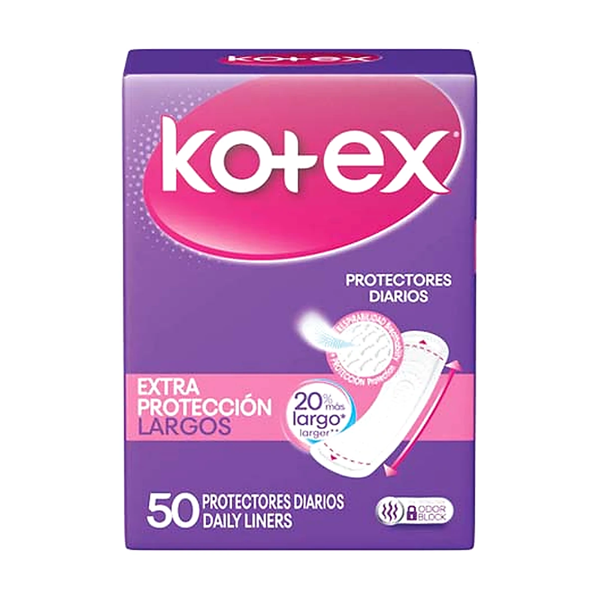 Kotex Extra Protection Longs 50S