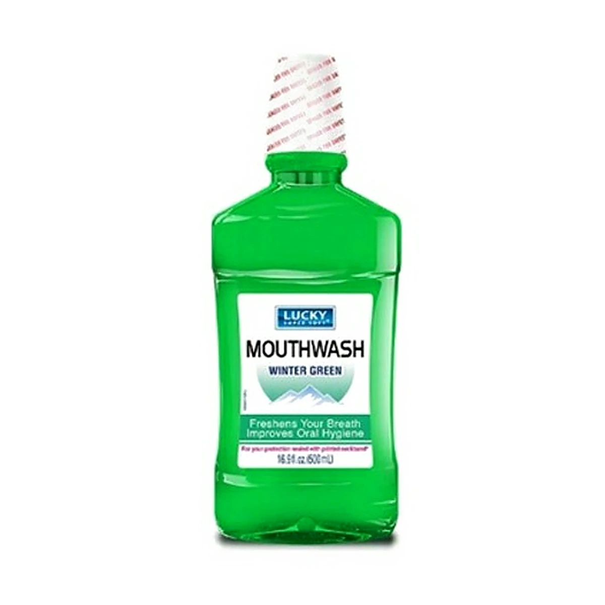 Lucky Mouthwash Wintergreen 500Ml