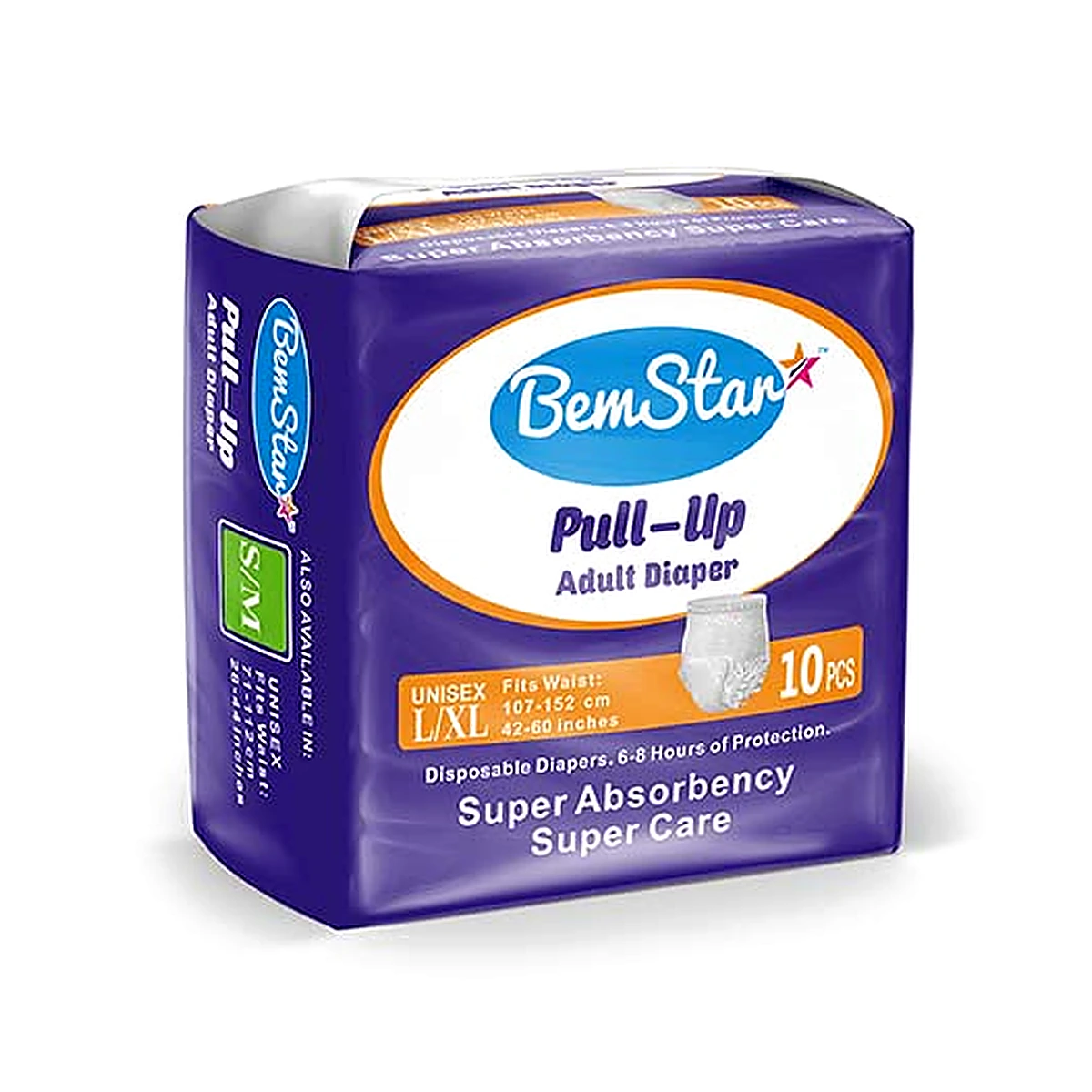 Bemstar Adult Pull Up Large/Extra Large