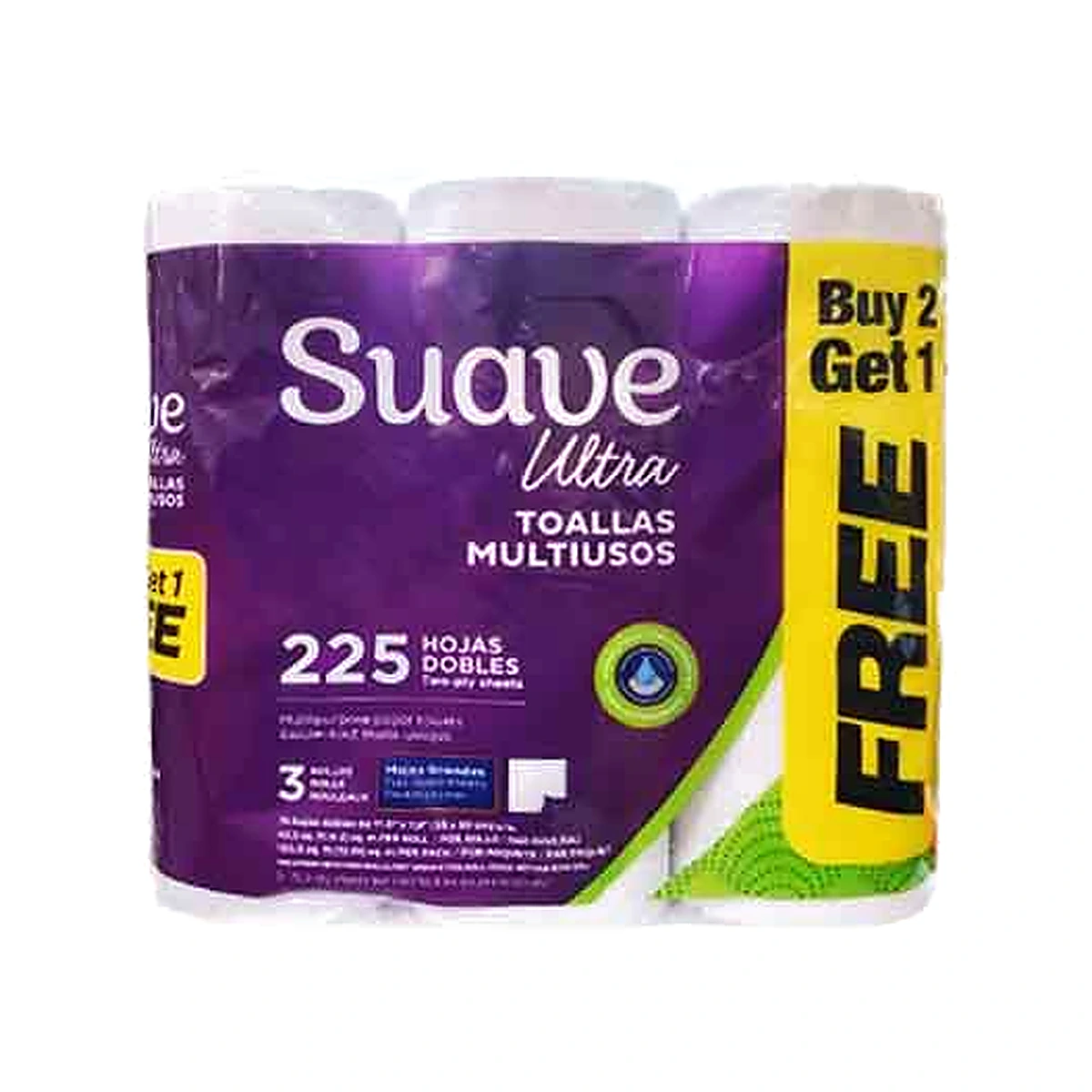 Suave Ultra Paper Towel Buy 2 Get 1 Free 225 Two-Ply Sheet
