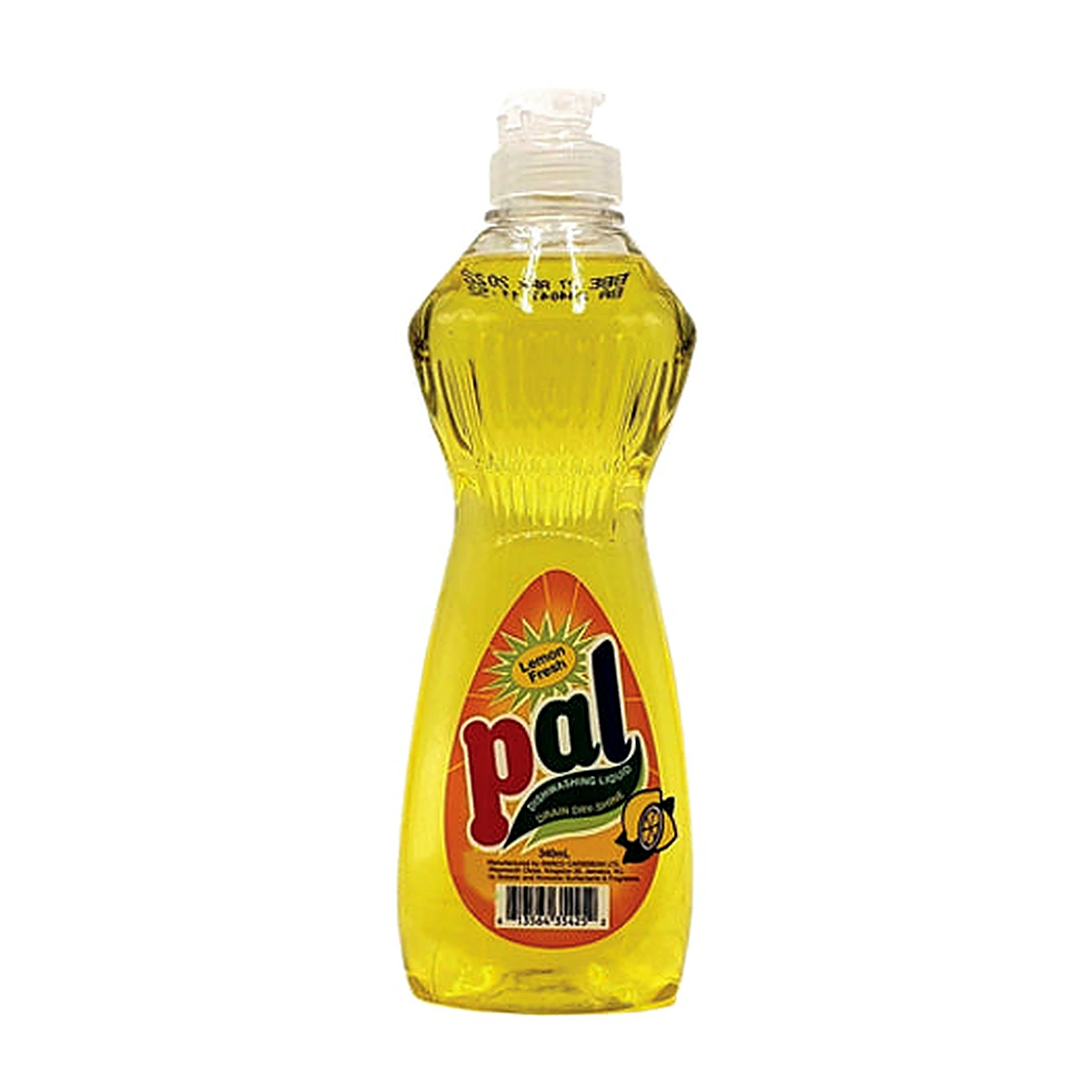 Pal Dishwashing Liquid Lemon Fresh 340Ml