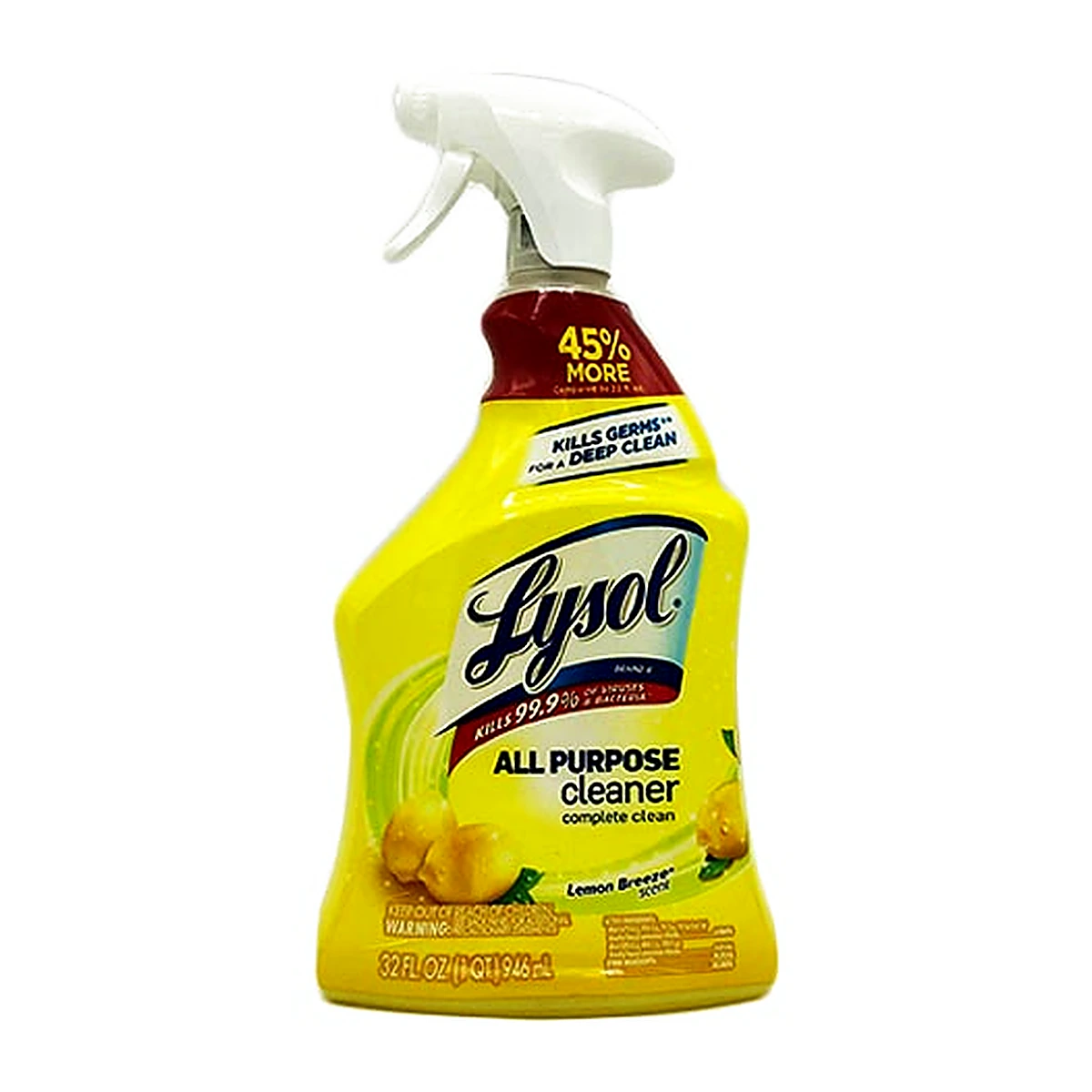Lysol All Purpose Cleaner Lemon Breeze 32Oz