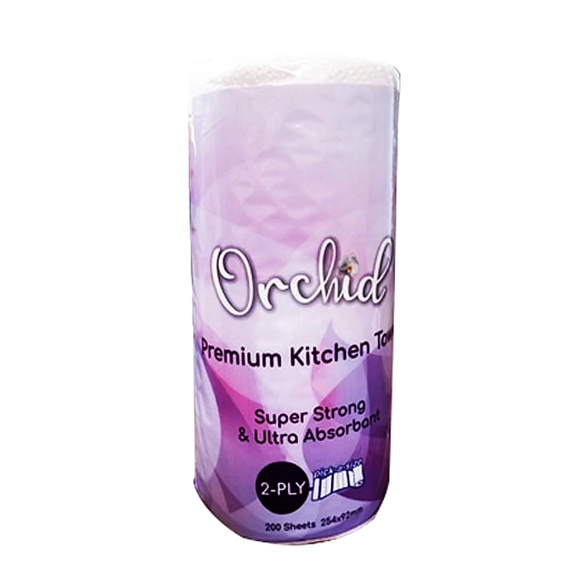 Orchid Premium Kitchen Towel 2-Ply 200 Sheets