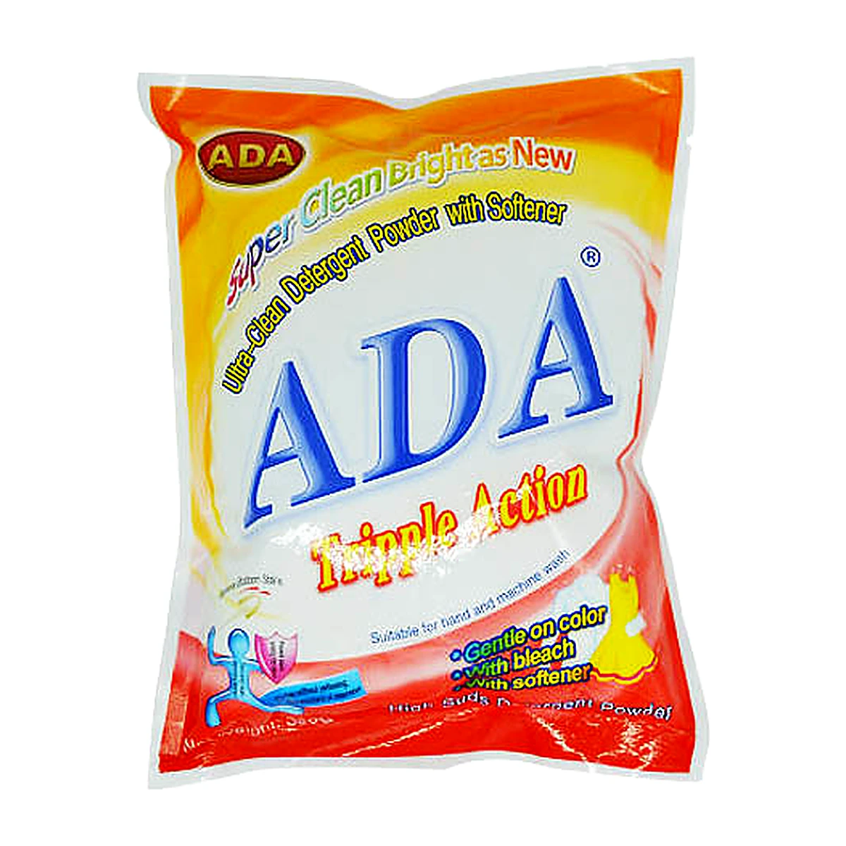 Ada Laundry Detergent Tripple Action 900G