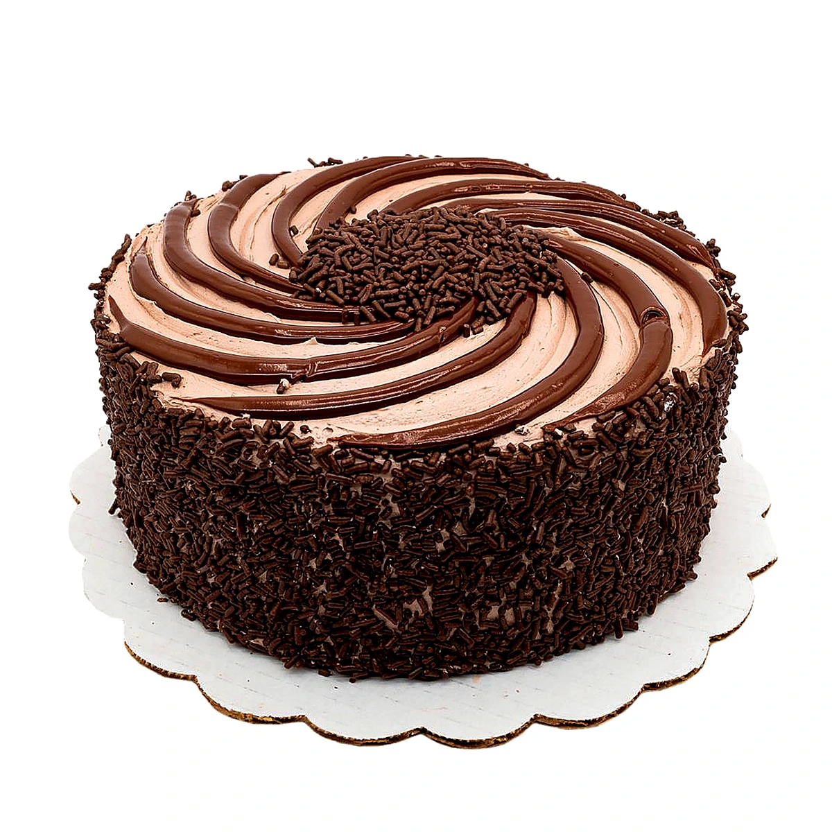 Fresh Baked Mocha Chocolate Cake 23 to 28 Slices
