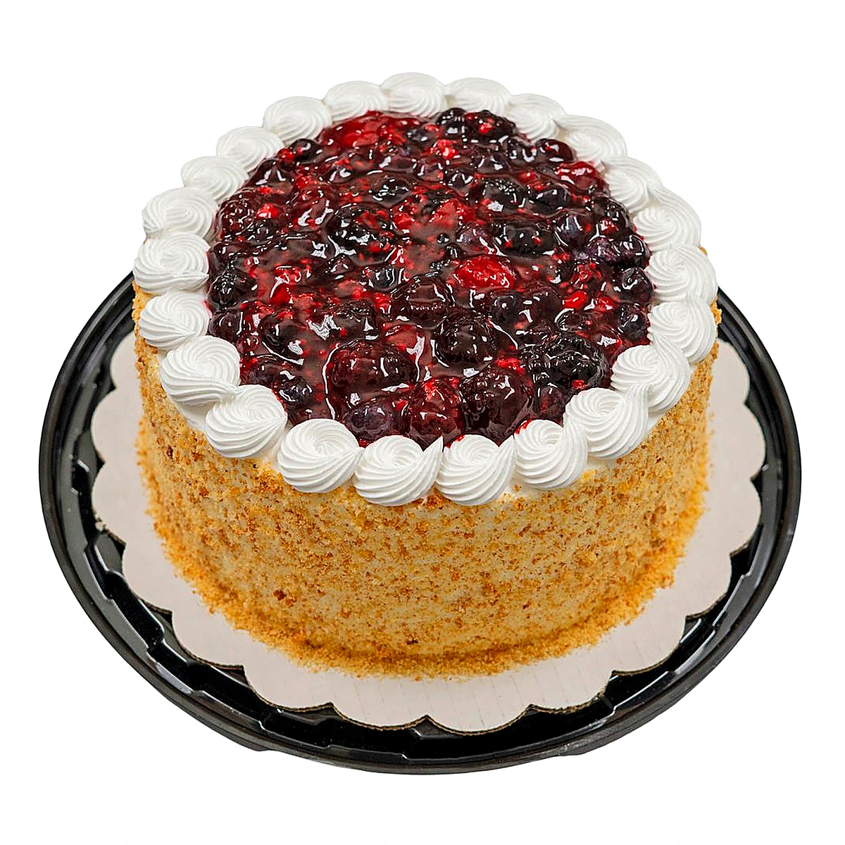 Freshly Baked Berries Cake – 12 Slices
