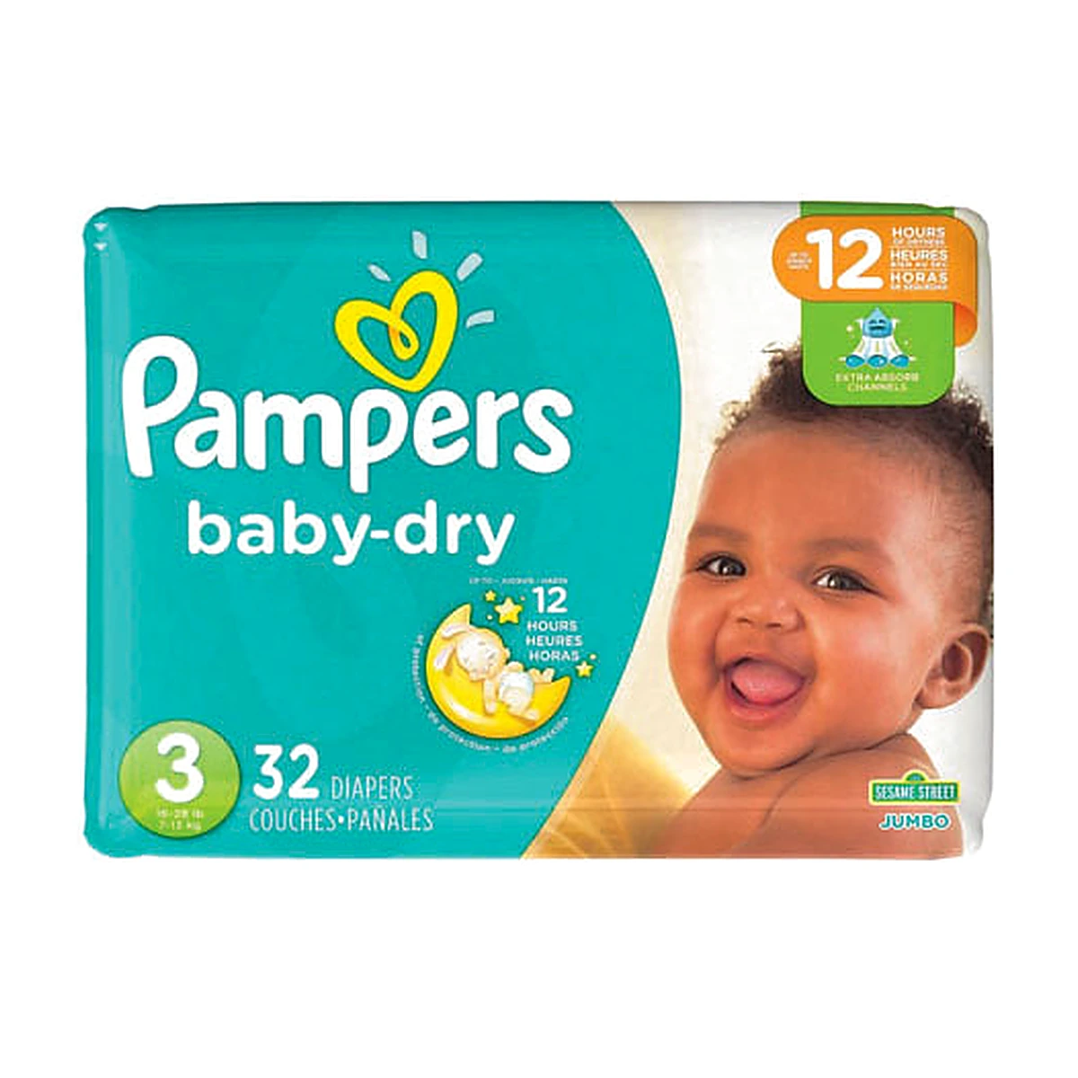 Pampers Baby Dry Jumbo Size 3 32’s
