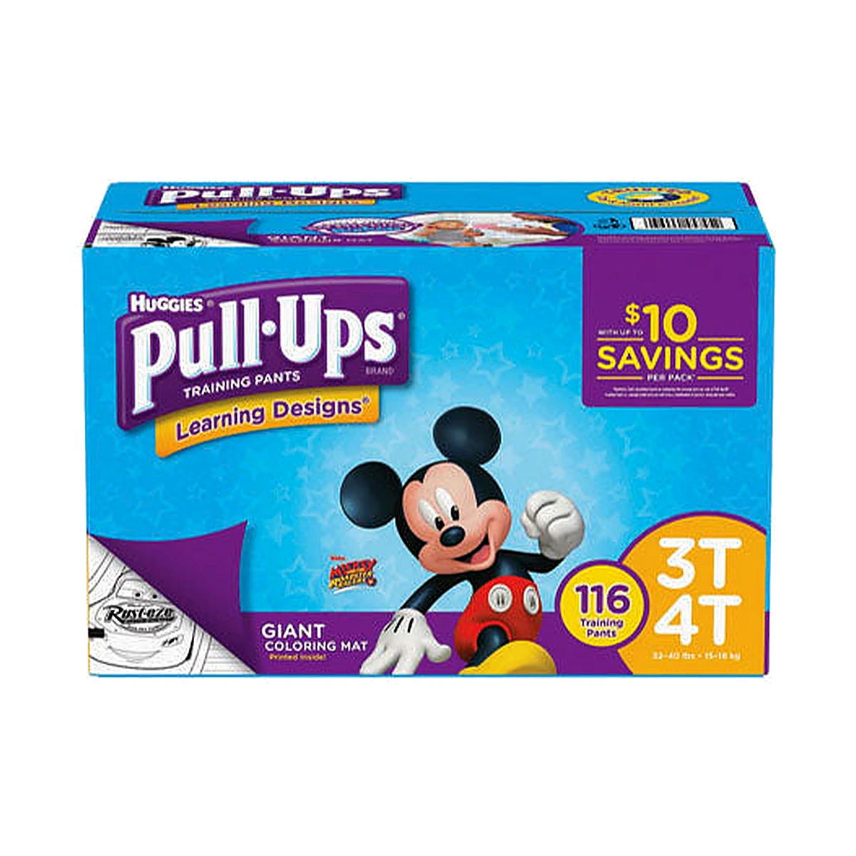 Huggies Pullups Training Pants Boy 3t-4t 116’s