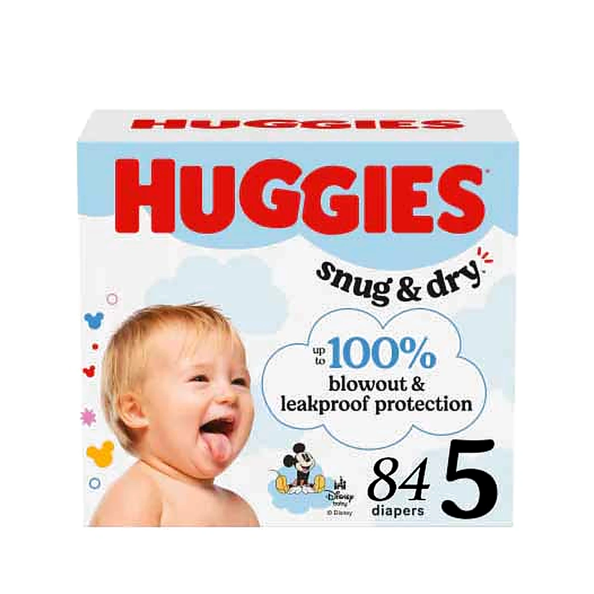 Huggies Snug & Dry Size 5 (84 Diapers)