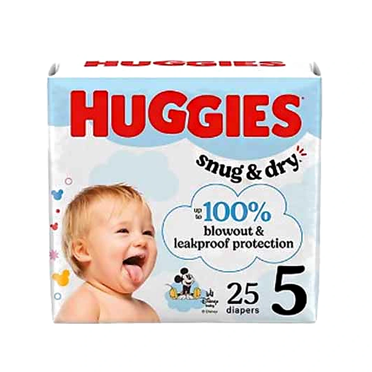 Huggies Snug & Dry Size 5 (25 Diapers)