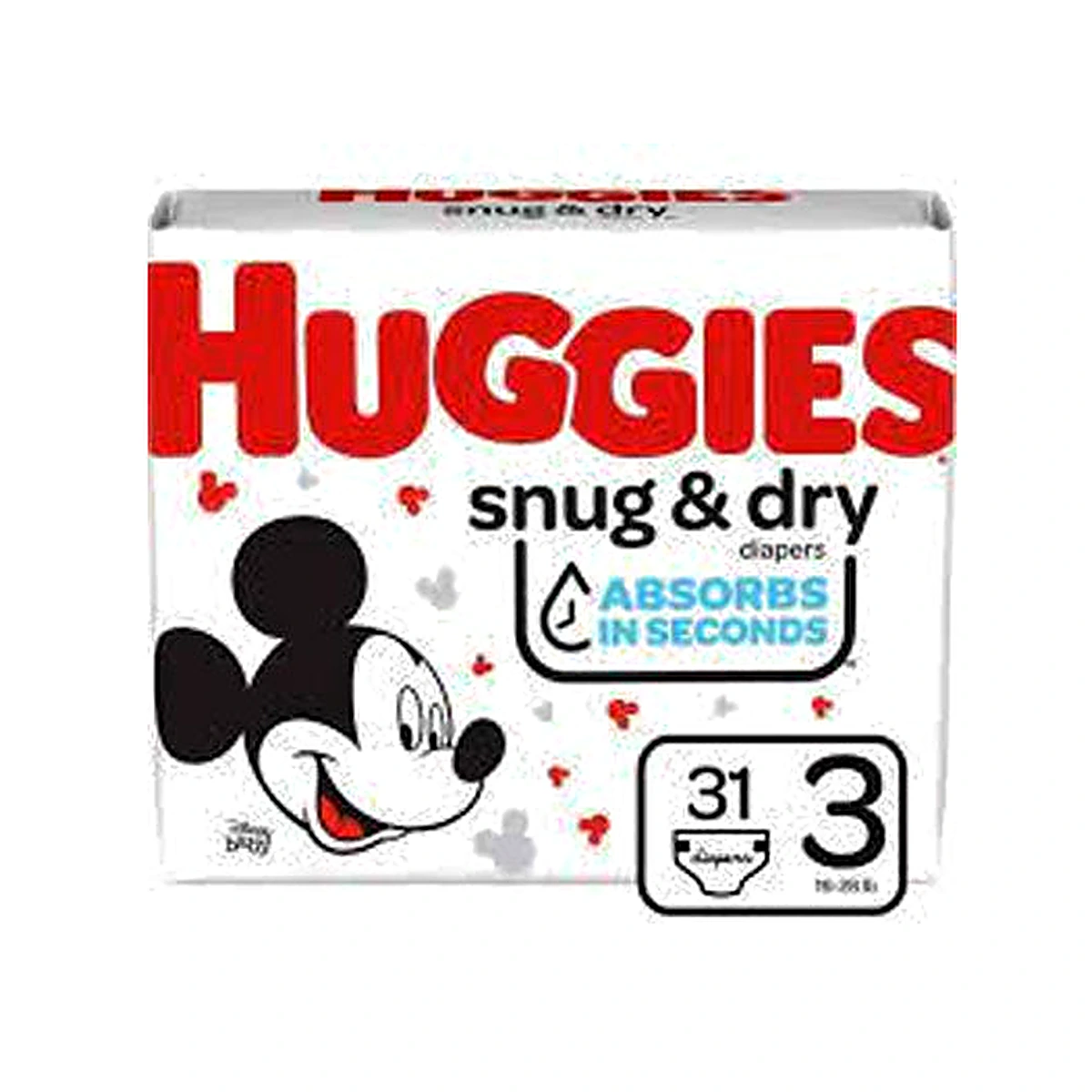 Huggies Snug & Dry Step 3 Jumbo 31s