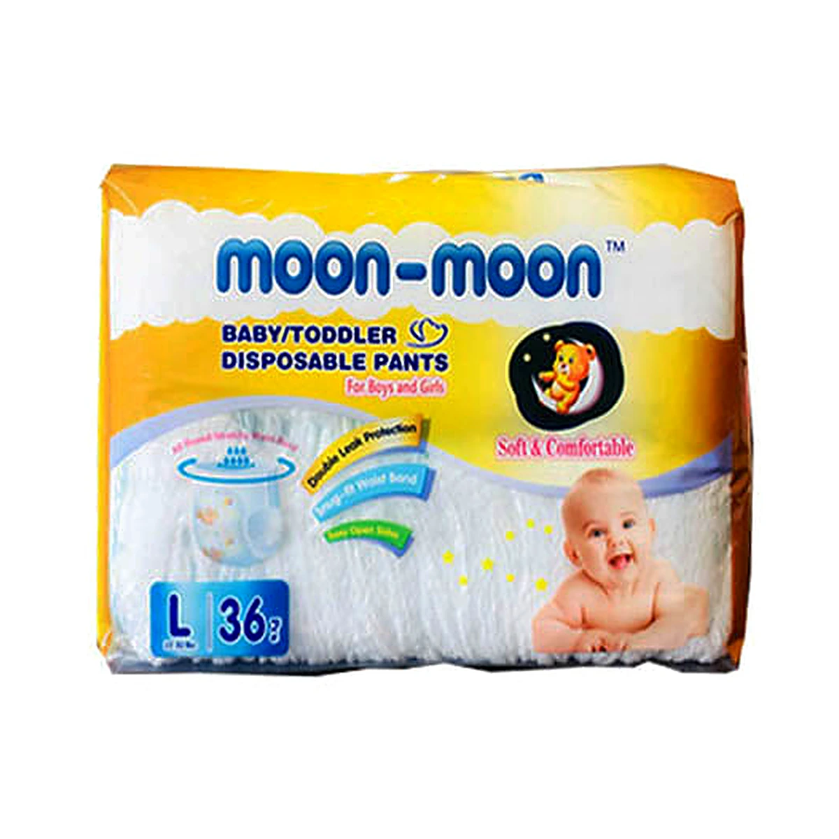 Moon Moon Pull Ups Large 36pcs