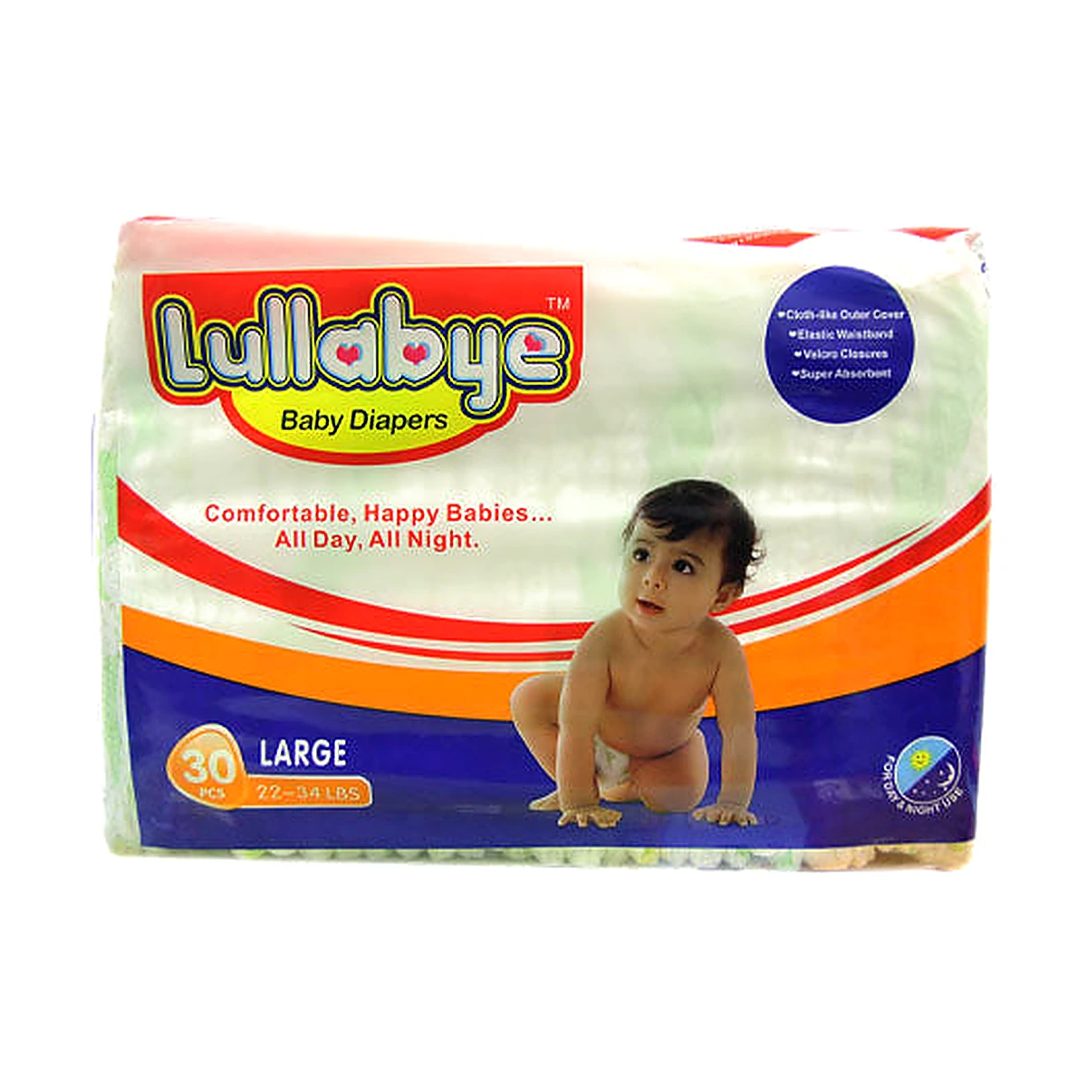 Lullabye Baby Diaper Large 30s