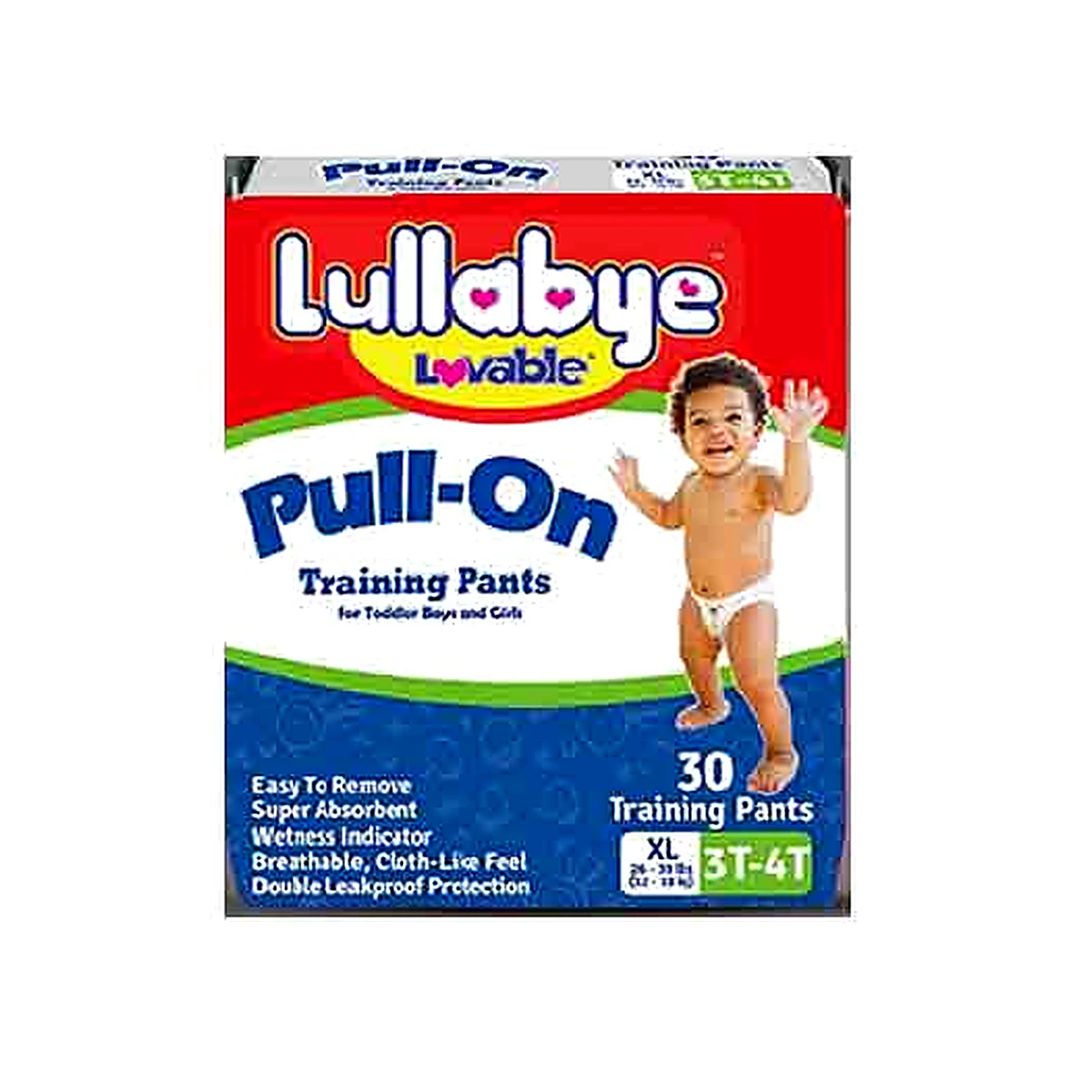 Lullabye Pull On T/pants Xl 3t-4t 30pcs