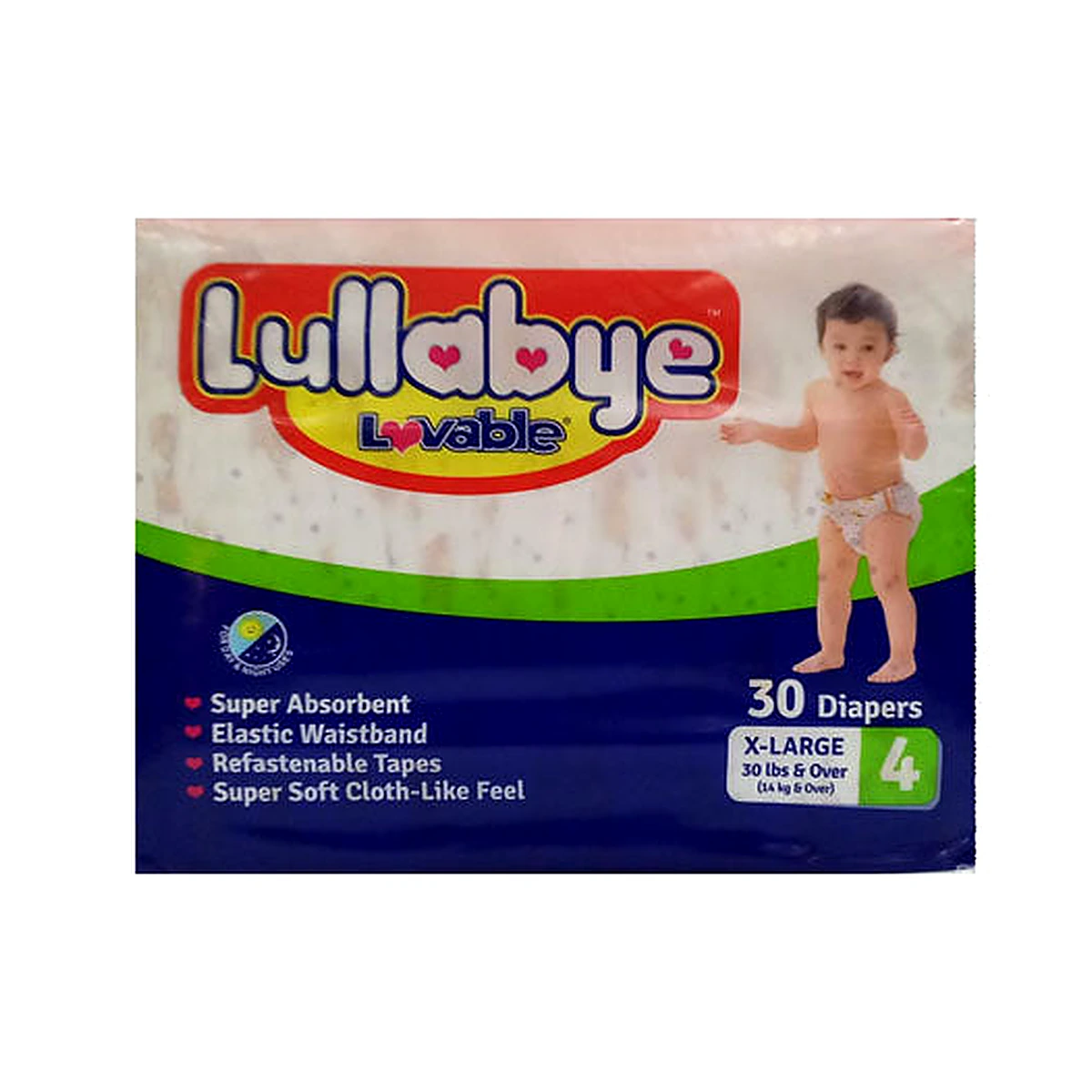 Lullabye Baby Diaper Xl 30’s