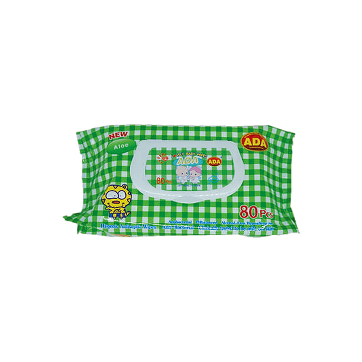 Ada Lovely Baby Wipes Aloe 80pc