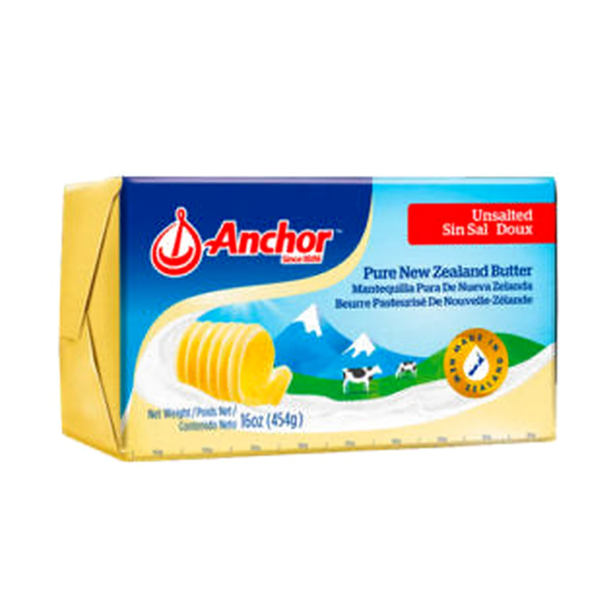 Anchor Unsalted Butter 454g