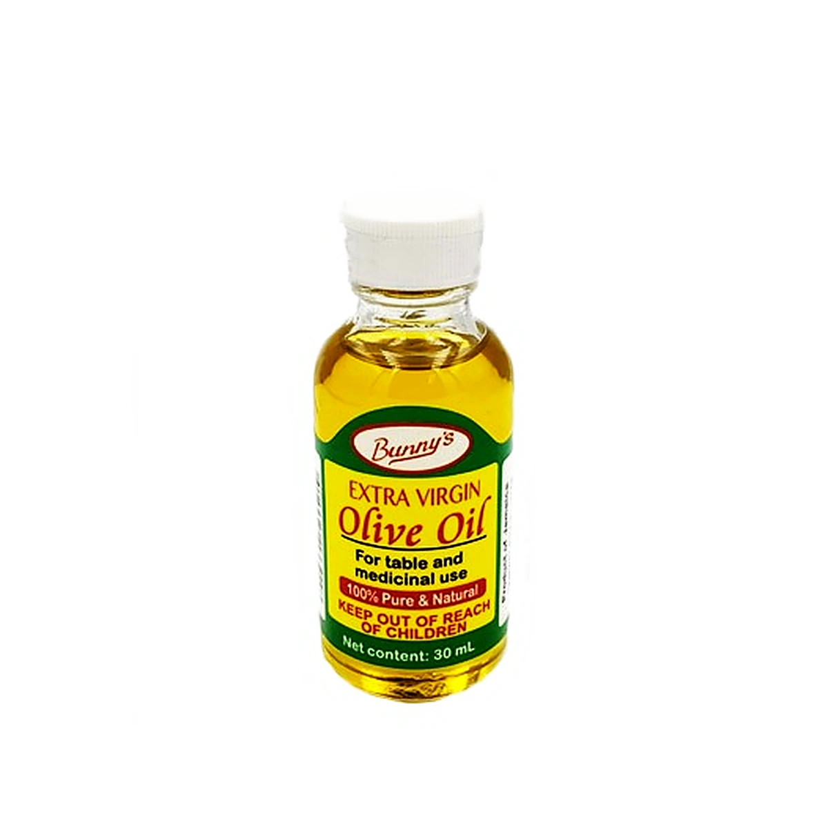 Bunnys Olive Oil 30ml