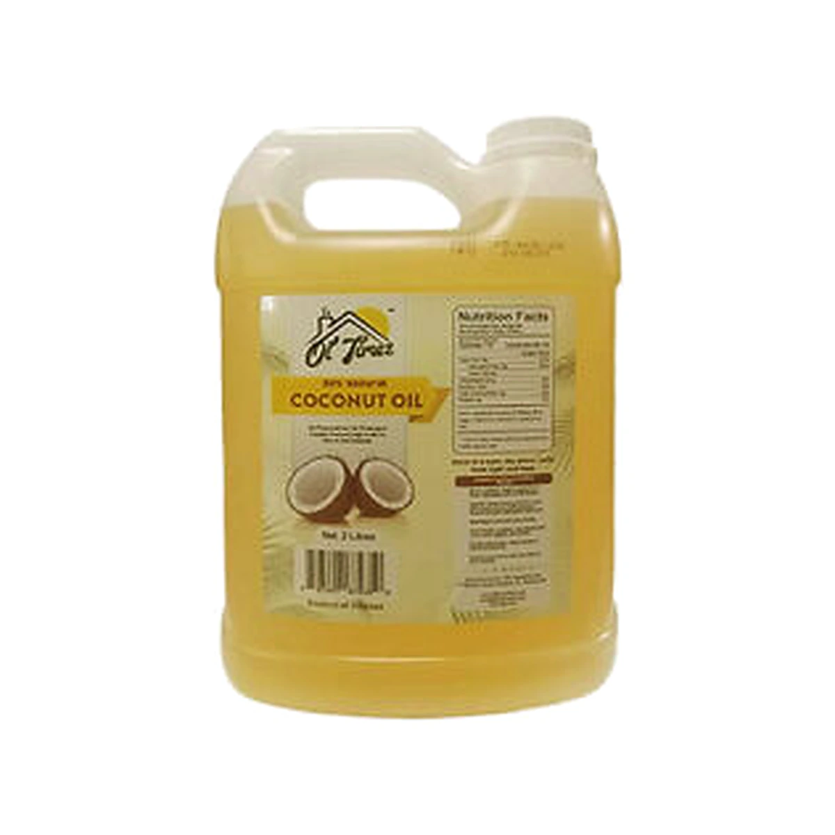 Ol' Timez 100% Natural Coconut Oil 2L