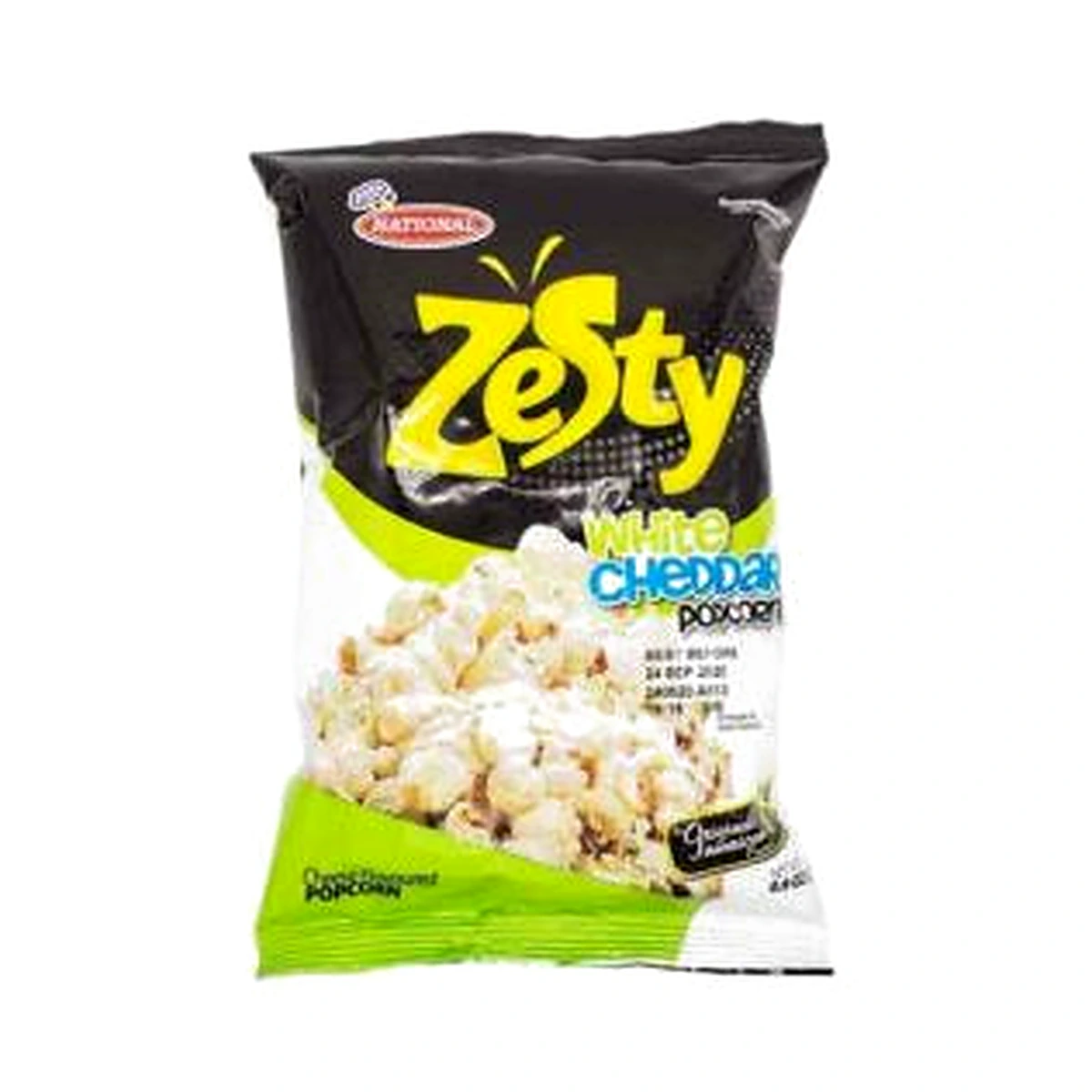 National Zesty White Cheddar Puffs 50g