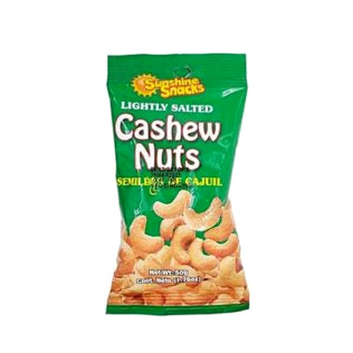Sunshine Cashew Nuts 50g