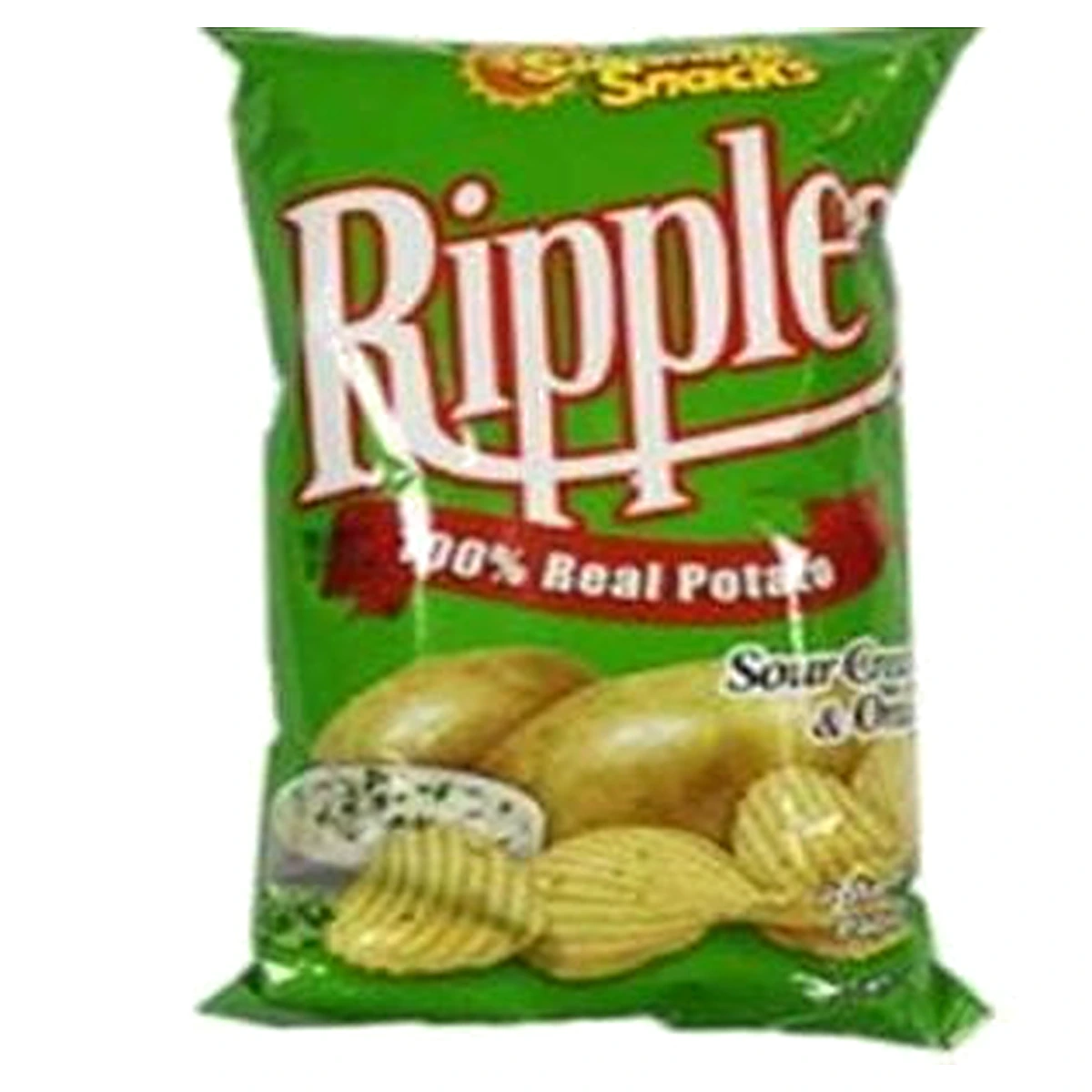 Ripples Sour Cream and Onion 156g