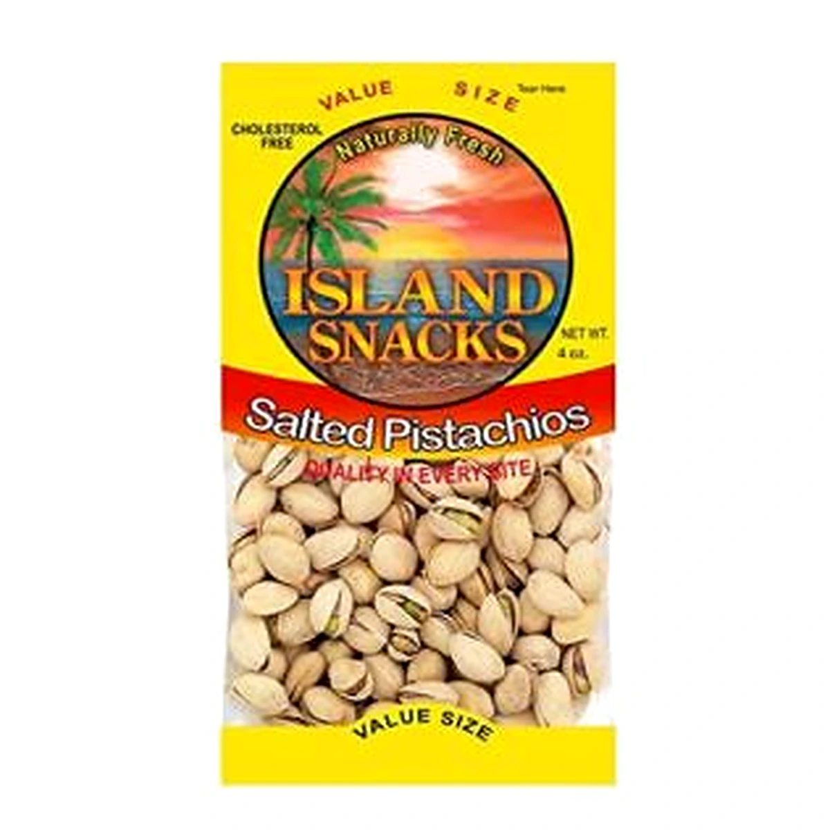 Island Snacks Pistachio 4oz