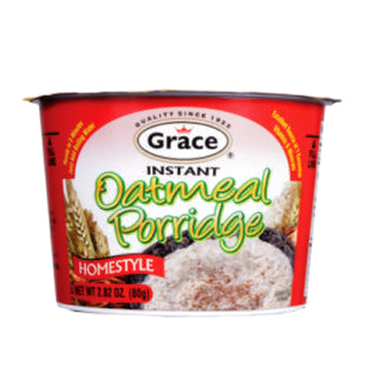Grace Porridge Homestyle Oatmeal 80g