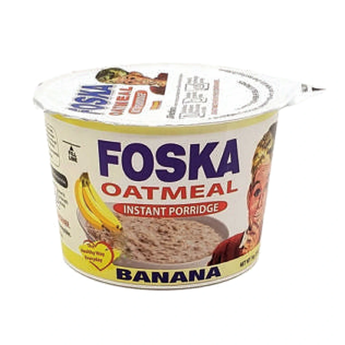 Foska Oatmeal Porridge Banana 74g