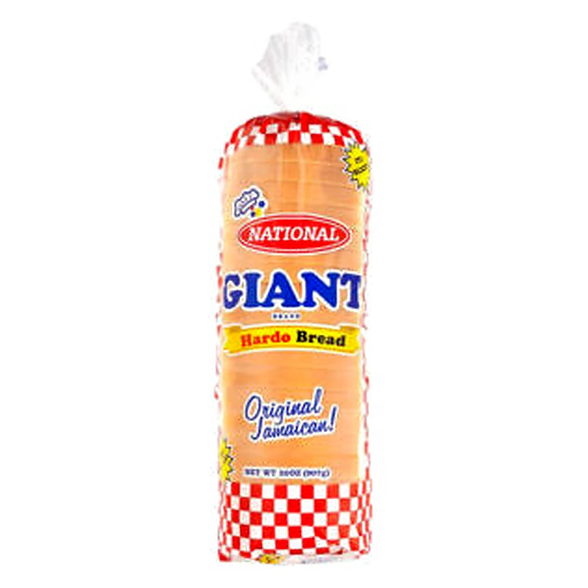 National Giant Hardo White Slice Bread