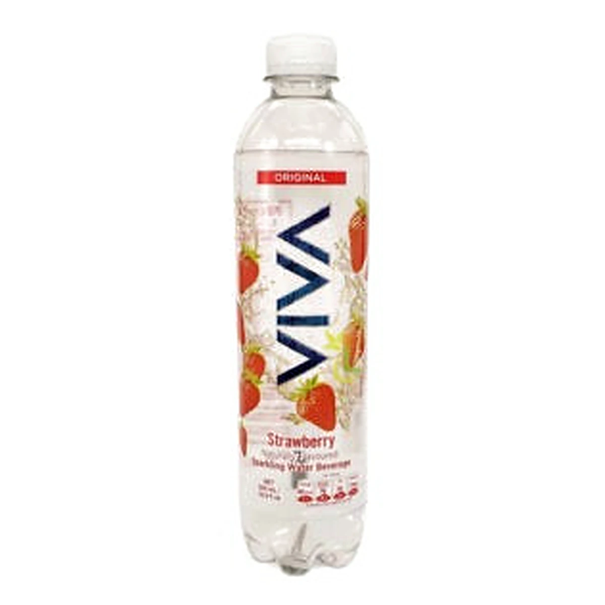Viva Strawberry Sparkling Flavoured Water 500ml