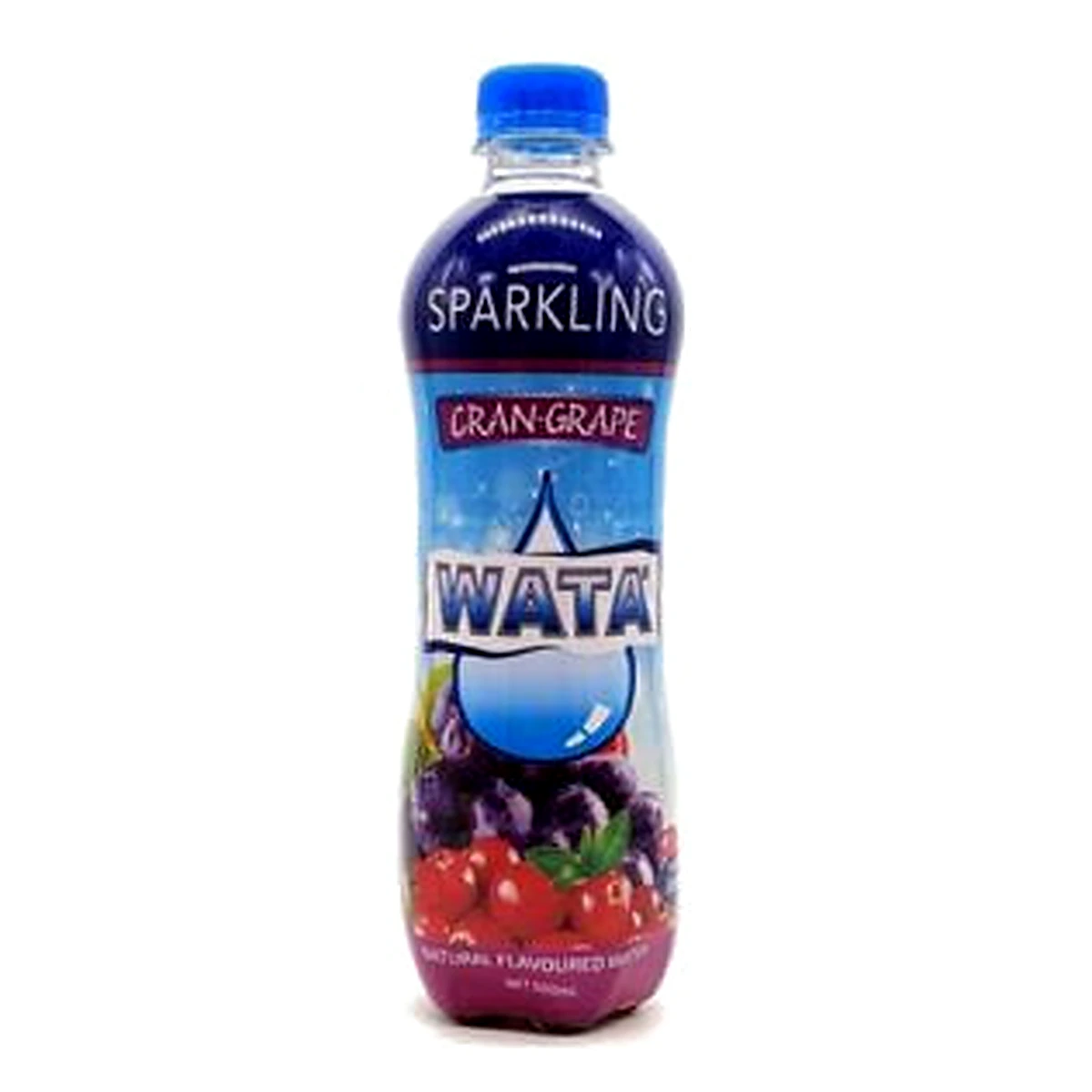 Sparkling Wata Cran-grape Flavoured Water 500ml