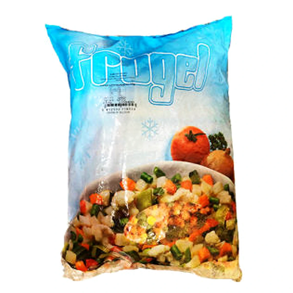 Frogel Mixed Vegetables 2.5kg (5.5 Lb Bag)