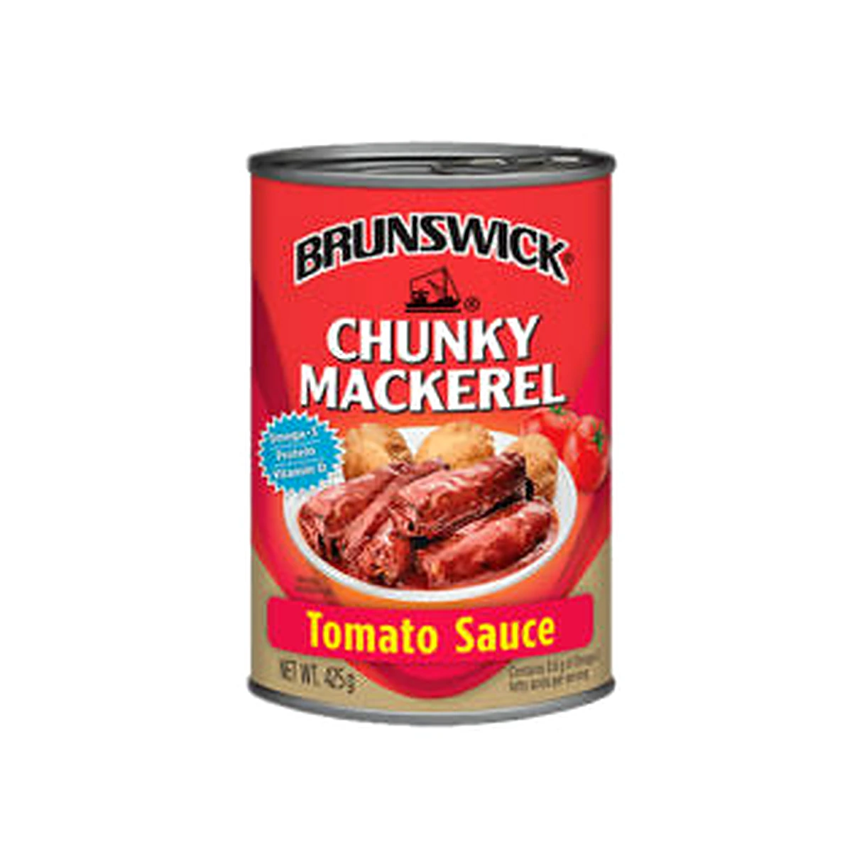 Brunswick Mackerel Tomato Sauce 425g