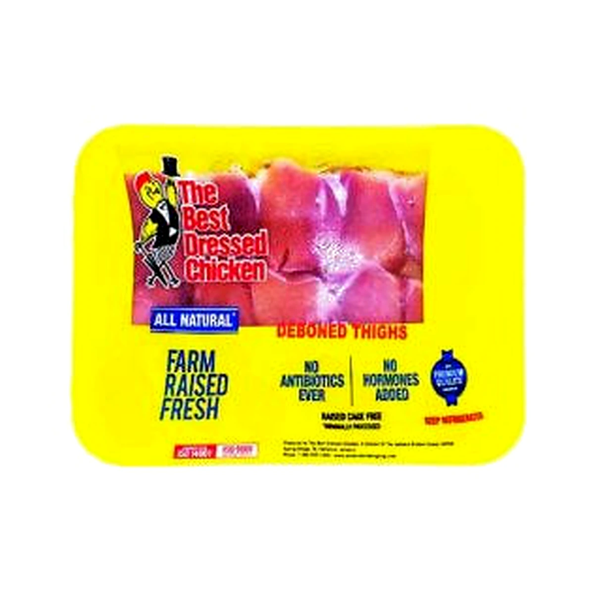 Best Dressed Chicken Chilled Deboned Thighs Small per 1 Lb