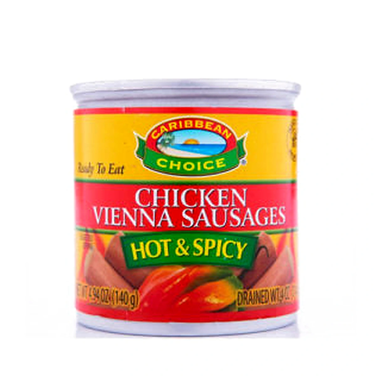 Caribbean Choice Vienna Sausage Hot & Spicy 4oz