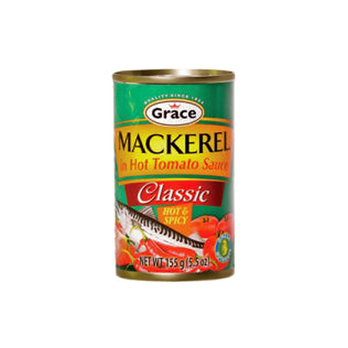 Grace Mackerel Hot and Spicy 5.5oz
