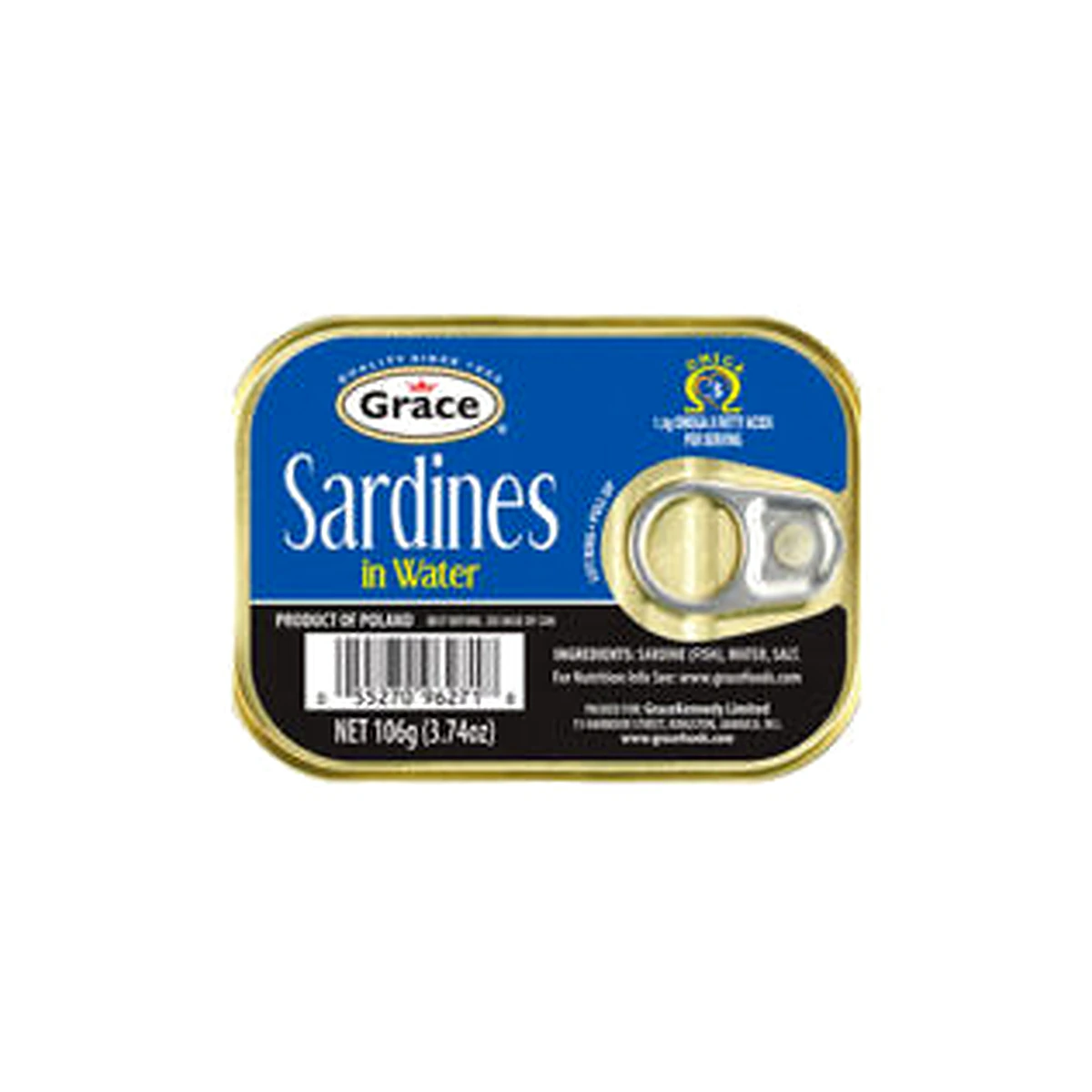 Grace Sardine in Water 106g