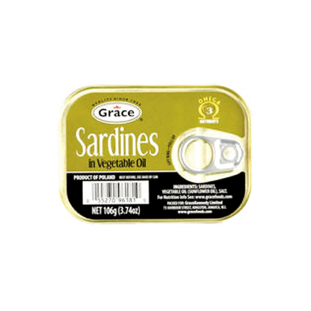 Grace Sardine in Oil 106g