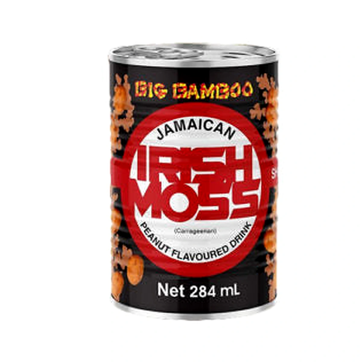 Big Bamboo Irish Moss Drink Peanut 10oz