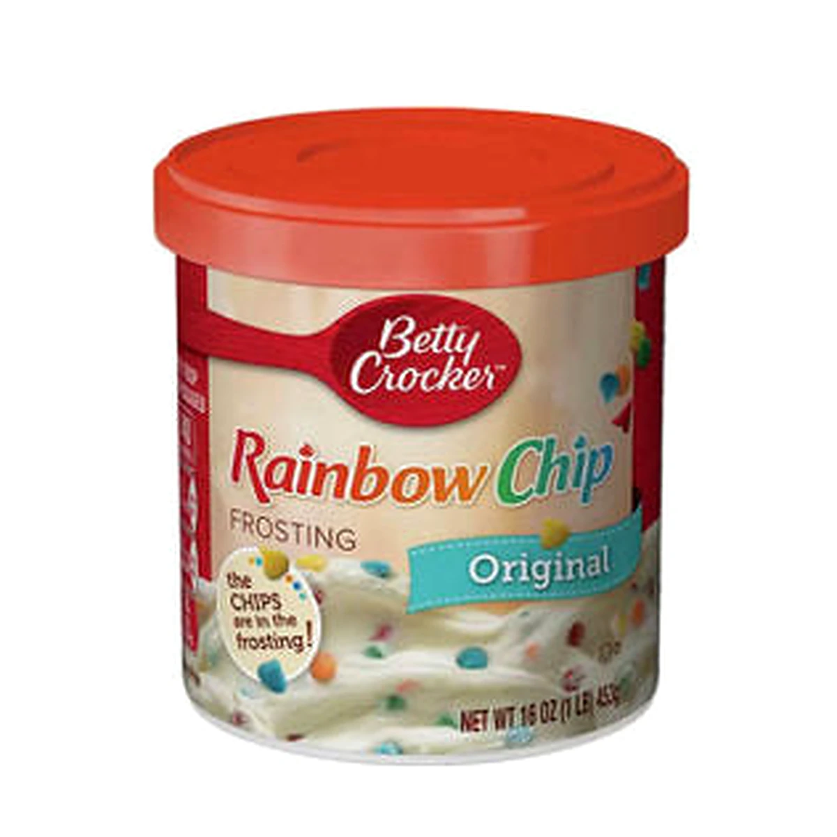 Betty Crocker Frosting Rainbow Chip Original 453G