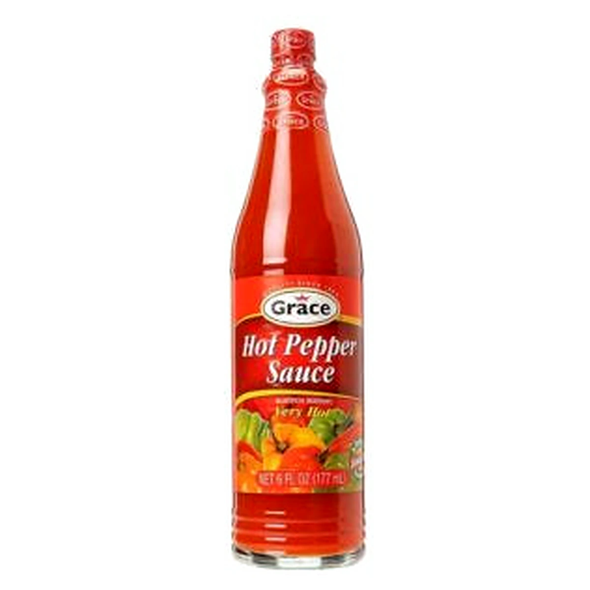 Grace Hot Pepper Sauce 6Oz