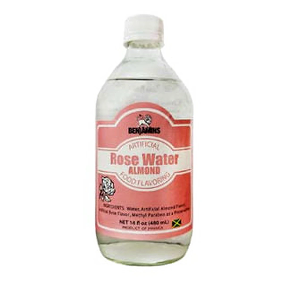 Benjamins Rosewater & Almond 480ML