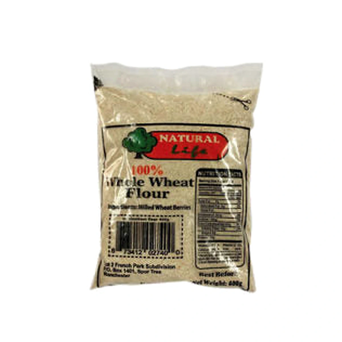 Natural Life Whole Wheat Flour 400G