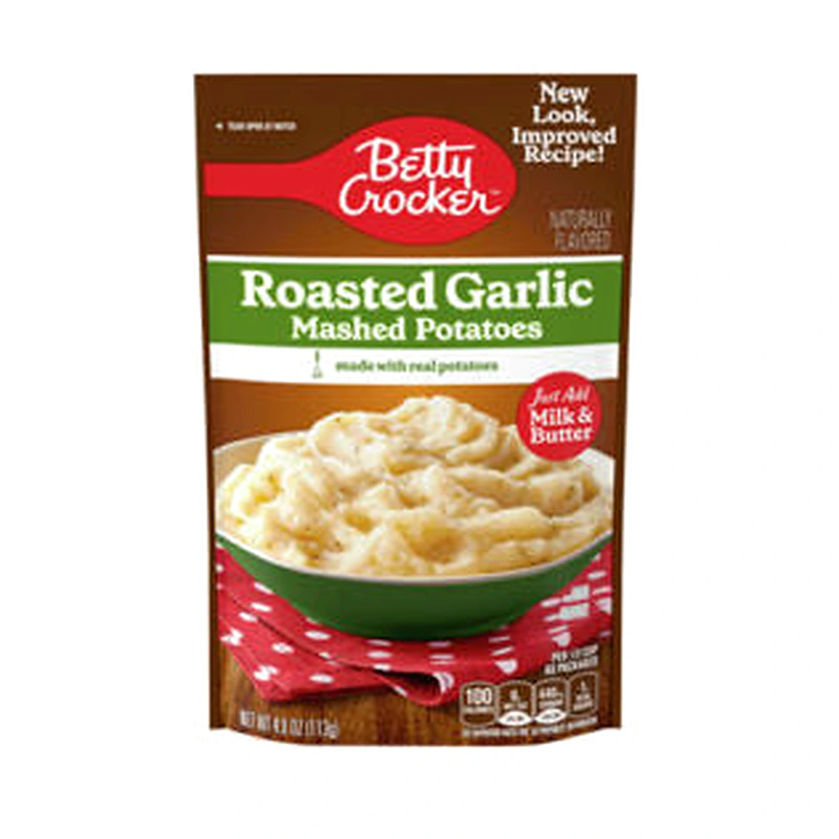 Betty Crocker Roasted Garlic Mashed Potatoes 113G