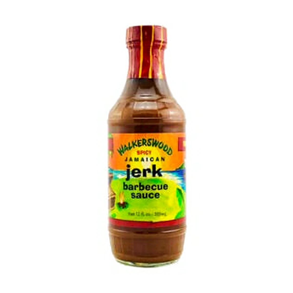Walkerswood Spicy Jamaican Jerk Barbecue Sauce 12oz
